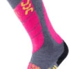 UYN All Mountain Skisokken Dames, Grijs/roze -Sport- En Outdoorkleding uyn all mountain ski socks women medium grey melange pink 1