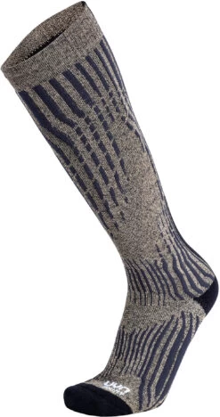 UYN Shiny Kasjmier Skisokken Dames, Beige