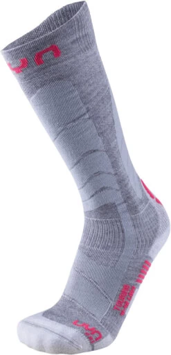 UYN Ski Touring Sokken Dames, Grijs
