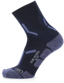 UYN Trekking 2in Merino Sokken Heren, Blauw