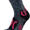 UYN Trekking Outdoor Expl**** Sokken Kinderen, Grijs -Sport- En Outdoorkleding uyn trekking outdoor expl socks kids grey multicolor pink 1