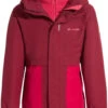 VAUDE Campfire 3in1 Jas Meisjes, Rood -Sport- En Outdoorkleding vaude campfire 3in1 jacket girls salsa 1