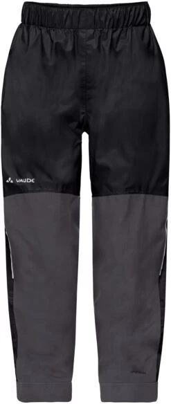 VAUDE Escape Padded III Broek Kinderen, Zwart
