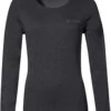 VAUDE Essential LS T-shirt Dames, Zwart -Sport- En Outdoorkleding vaude essential ls t shirt women black 1