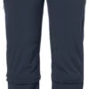 VAUDE Farley II Stretch T-Zip Capri Dames, Blauw -Sport- En Outdoorkleding vaude farley ii stretch t zip capri women eclipse 1