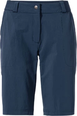 VAUDE Farley Stretch II Korte Broek Dames, Blauw