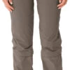 VAUDE Farley Stretch III Capri T-Zip Broek Dames, Beige -Sport- En Outdoorkleding vaude farley stretch iii capri t zip pants women coconut 1