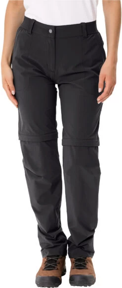 VAUDE Farley Stretch ZO II Broek Dames, Zwart