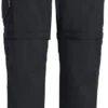 VAUDE Farley Afritsbare Broek V Heren, Zwart -Sport- En Outdoorkleding vaude farley zip off pants v men black 1