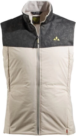 VAUDE Green Core Isolatie Vest Heren, Wit/grijs