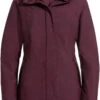 VAUDE Idris III 3in1 Parka Dames, Rood -Sport- En Outdoorkleding vaude idris iii 3in1 parka women cassis 1