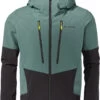 VAUDE Monviso Softshell Jas Heren, Groen/grijs -Sport- En Outdoorkleding vaude monviso softshell jacket men dusty forest 1
