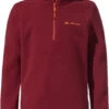 VAUDE Pulex Trui Met Halve Rits Kinderen, Rood -Sport- En Outdoorkleding vaude pulex halfzip pullover kids salsa 1