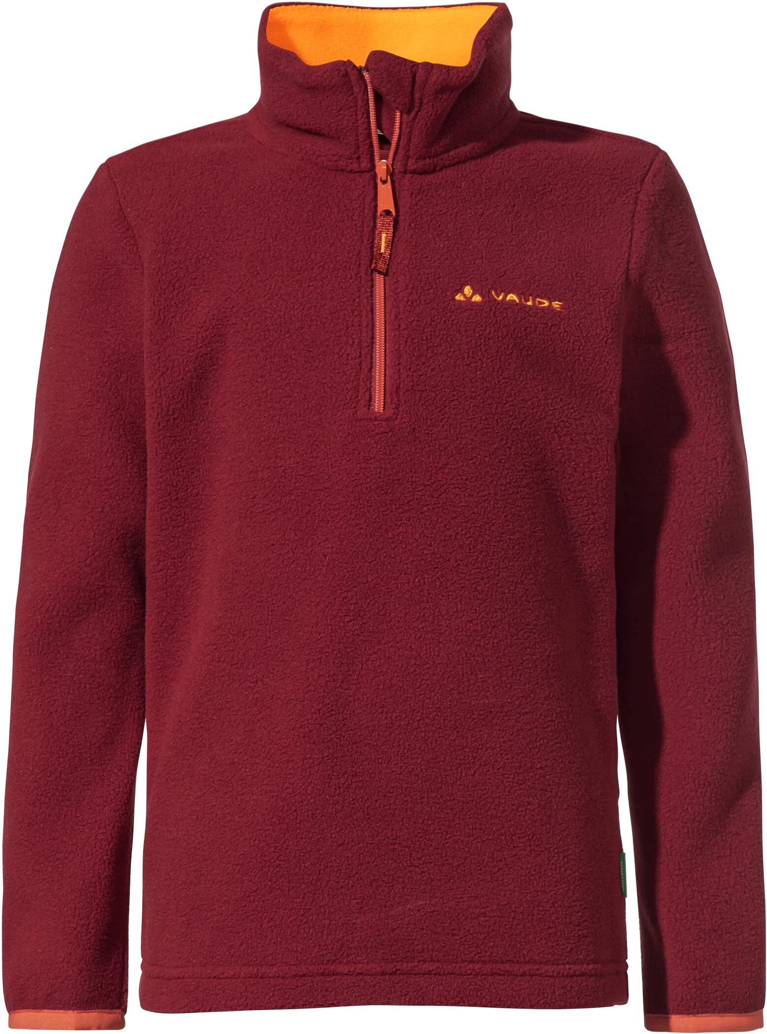 VAUDE Pulex Trui Met Halve Rits Kinderen, Rood 3 VAUDE Pulex Trui Met Halve Rits Kinderen, Rood