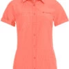 VAUDE Rosemoor Shirt Dames, Roze 2 VAUDE Rosemoor Shirt Dames, Roze -Sport- En Outdoorkleding vaude rosemoor shirt damen pink canary 1