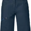VAUDE Skarvan Bermuda's Dames, Blauw -Sport- En Outdoorkleding vaude skarvan bermudas women dark sea 1