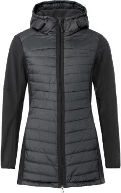 VAUDE Skomer Hybride Parka Dames, Zwart