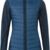VAUDE Skomer Hybride Parka Dames, Blauw 1 VAUDE Skomer Hybride Parka Dames, Blauw -Sport- En Outdoorkleding vaude skomer hybrid parka women dark sea 1