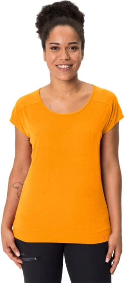 VAUDE Skomer III SS T-shirt Dames, Oranje