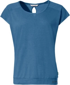 VAUDE Skomer III SS T-shirt Dames, Blauw