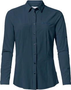 VAUDE Skomer LS T-shirt Dames, Blauw