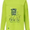 VAUDE Solaro II LS T-shirt Kinderen, Groen