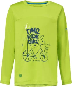 VAUDE Solaro II LS T-shirt Kinderen, Groen