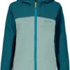 VAUDE Turaco II Jas Kinderen, Petrol/blauw -Sport- En Outdoorkleding vaude turaco ii jacket kids frozen leaf 1