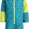 WeeDo Universe Mondo Sneeuwpak Kinderen, Petrol/geel -Sport- En Outdoorkleding weedo universe mondo snowsuit kids monster petrol 1