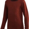 Woolpower 200 LS Crew Neck Kids, Rood -Sport- En Outdoorkleding woolpower 200 ls crew neck kids autumn red 1