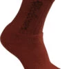 Woolpower 400 Logo Classic Sokken Kinderen, Rood -Sport- En Outdoorkleding woolpower 400 logo classic socks kids autumn red 1