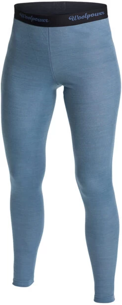 Woolpower Lite Lang Ondergoed Dames, Blauw