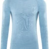 Woolpower Lite Crewneck, Blauw 2 Woolpower Lite Crewneck, Blauw -Sport- En Outdoorkleding woolpower lite underklaeder nordic blue 1