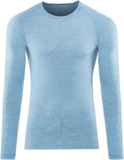 Woolpower Lite Crewneck, Blauw