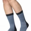 Woolpower Skilled Liner Classic Sokken, Blauw -Sport- En Outdoorkleding woolpower socks skilled liner classic dark navy nordic blue 1