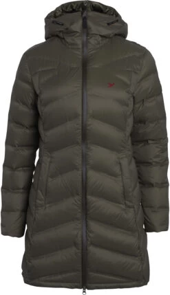 Y By Nordisk Patea Bonded Donsjas Dames, Olijf