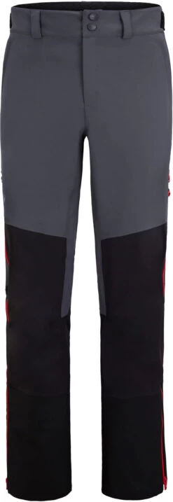 Ziener Niron Actieve Broek Heren, Grijs/zwart