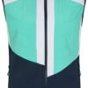 Ziener Niya Actief Vest Dames, Wit/blauw -Sport- En Outdoorkleding ziener niya active vest women acardian green 1