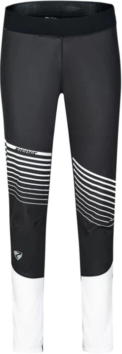 Ziener Nura Actieve Broek Dames, Zwart/wit