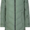 Ziener Telse Ski Jas Dames, Groen -Sport- En Outdoorkleding ziener telse ski jacket women green mud 1